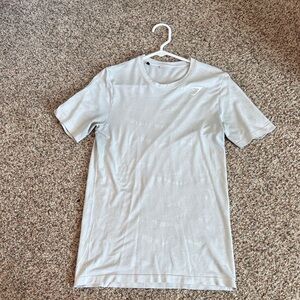 Gymshark Light Gray Short Sleeve Tee